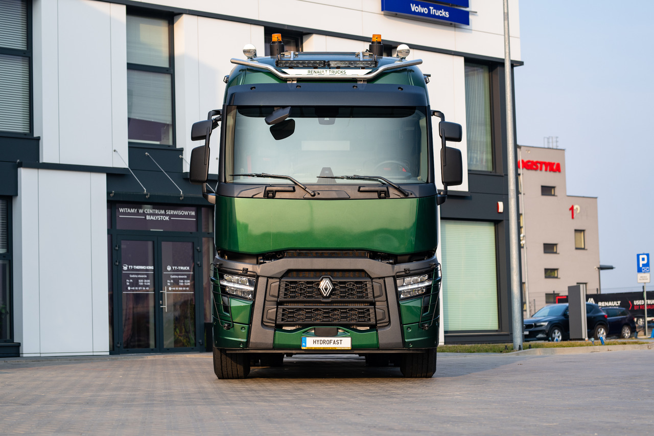 RENAULT TRUCKS C P6X4 DO DŁUŻYC na stanie / Renault type C P6x4 long timber transport body / Renault Typ C P6x4 mit langer Holztransportkonstruktion / / - Φορτηγό ξυλείας, Φορτηγό με γερανό: φωτογραφία 1 RENAULT TRUCKS C P6X4 DO DŁUŻYC na stanie / Renault type C P6x4 long timber transport body / Renault Typ C P6x4 mit langer Holztransportkonstruktion / / - Φορτηγό ξυλείας, Φορτηγό με γερανό: φωτογραφία 1