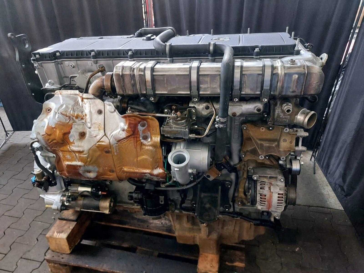 Silnik Mercedes OM 473 mp4 Setra Class Jaguar MTU Holmer ROPA Wirtgen - Κινητήρας: φωτογραφία 1 Silnik Mercedes OM 473 mp4 Setra Class Jaguar MTU Holmer ROPA Wirtgen - Κινητήρας: φωτογραφία 1