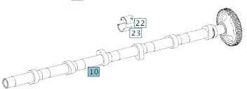 Wałek rozrządu Mercedes om 935/936 Używany. - Εκκεντροφόρος άξονας για Φορτηγό: φωτογραφία 1 Wałek rozrządu Mercedes om 935/936 Używany. - Εκκεντροφόρος άξονας για Φορτηγό: φωτογραφία 1