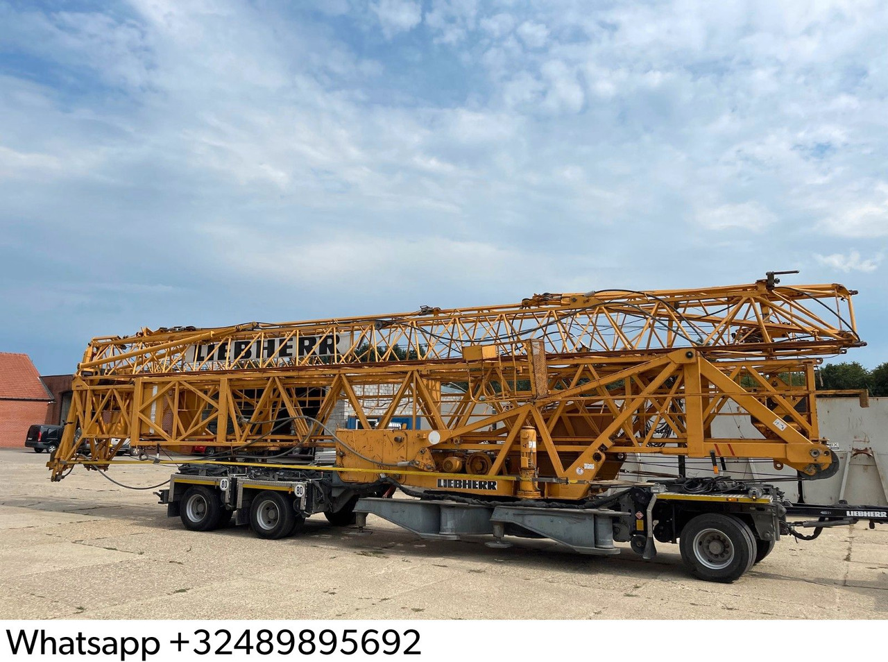 Liebherr 56K - Πυργογερανός: φωτογραφία 1 Liebherr 56K - Πυργογερανός: φωτογραφία 1