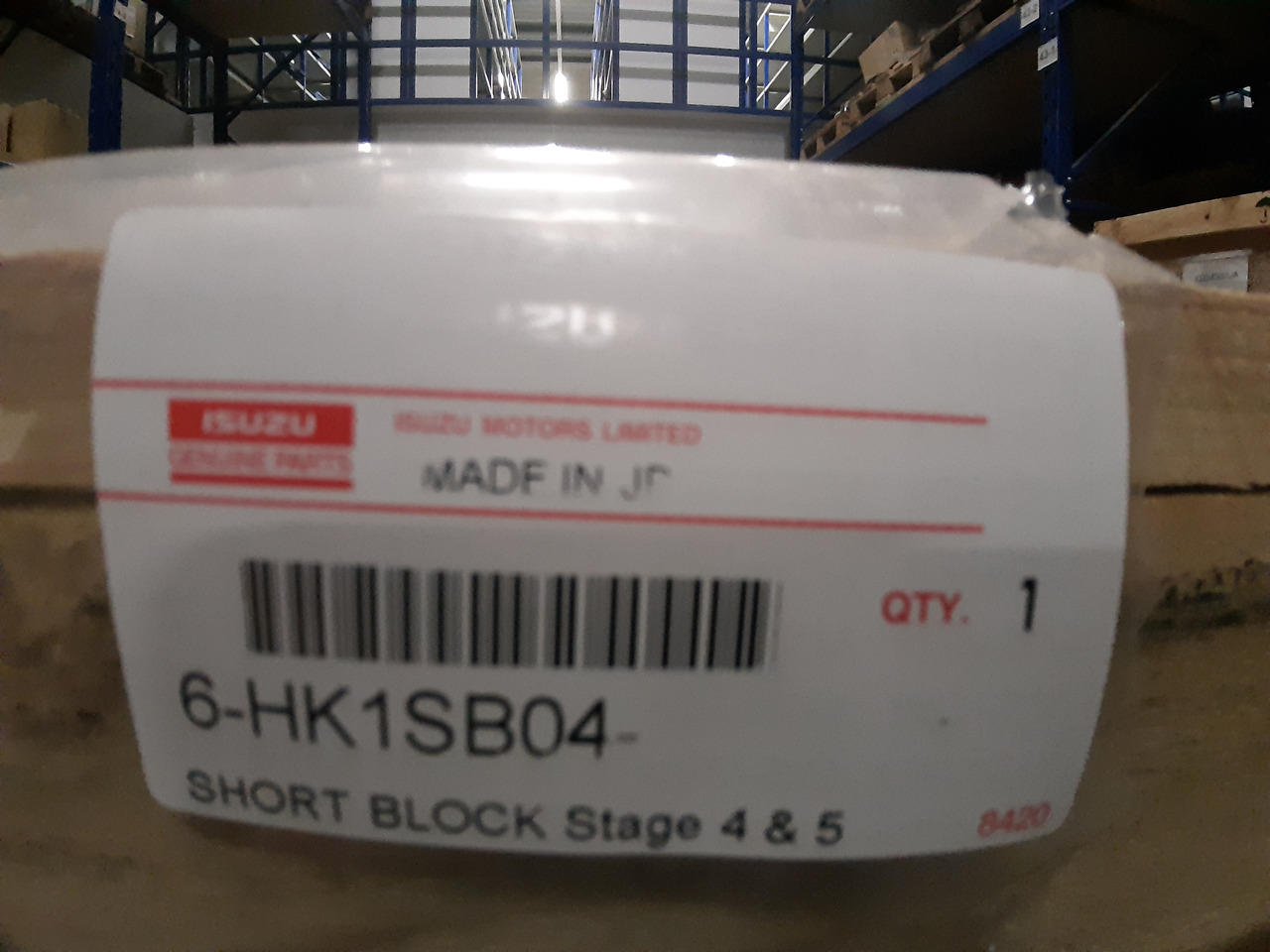 Isuzu ** NEW ** Short block 6HK1 stage 4 & 5 - Μπλοκ κυλίνδρων για Εκσκαφέας: φωτογραφία 1 Isuzu ** NEW ** Short block 6HK1 stage 4 & 5 - Μπλοκ κυλίνδρων για Εκσκαφέας: φωτογραφία 1