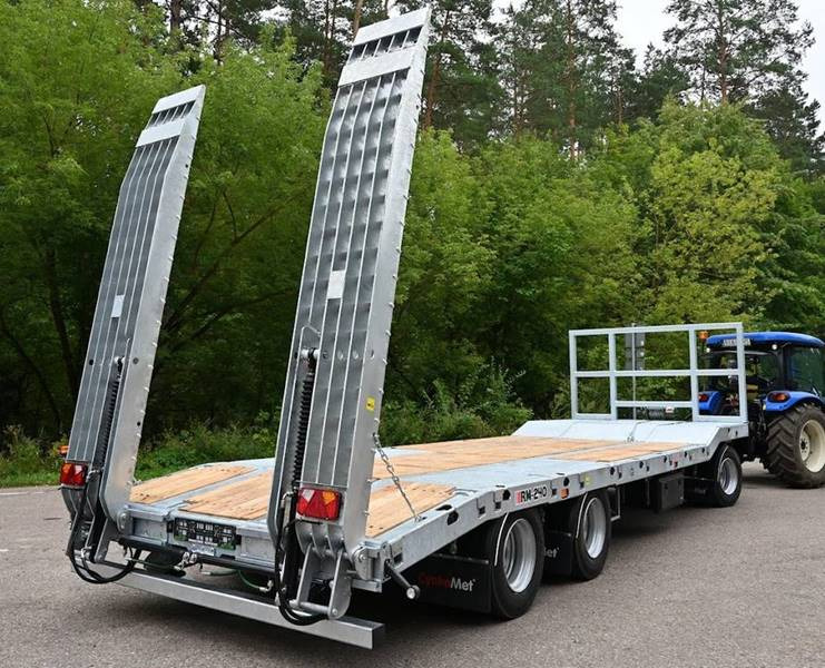 Cynkomet Plattformauflieger / Trailer / Remorque / Rimorchio a piattaforma / Remolque de plataforma / Прицеп для перевозки техники / Przyczepa maszynowa RM-240 18 t - Πλατφόρμα για τρακτέρ: φωτογραφία 1 Cynkomet Plattformauflieger / Trailer / Remorque / Rimorchio a piattaforma / Remolque de plataforma / Прицеп для перевозки техники / Przyczepa maszynowa RM-240 18 t - Πλατφόρμα για τρακτέρ: φωτογραφία 1