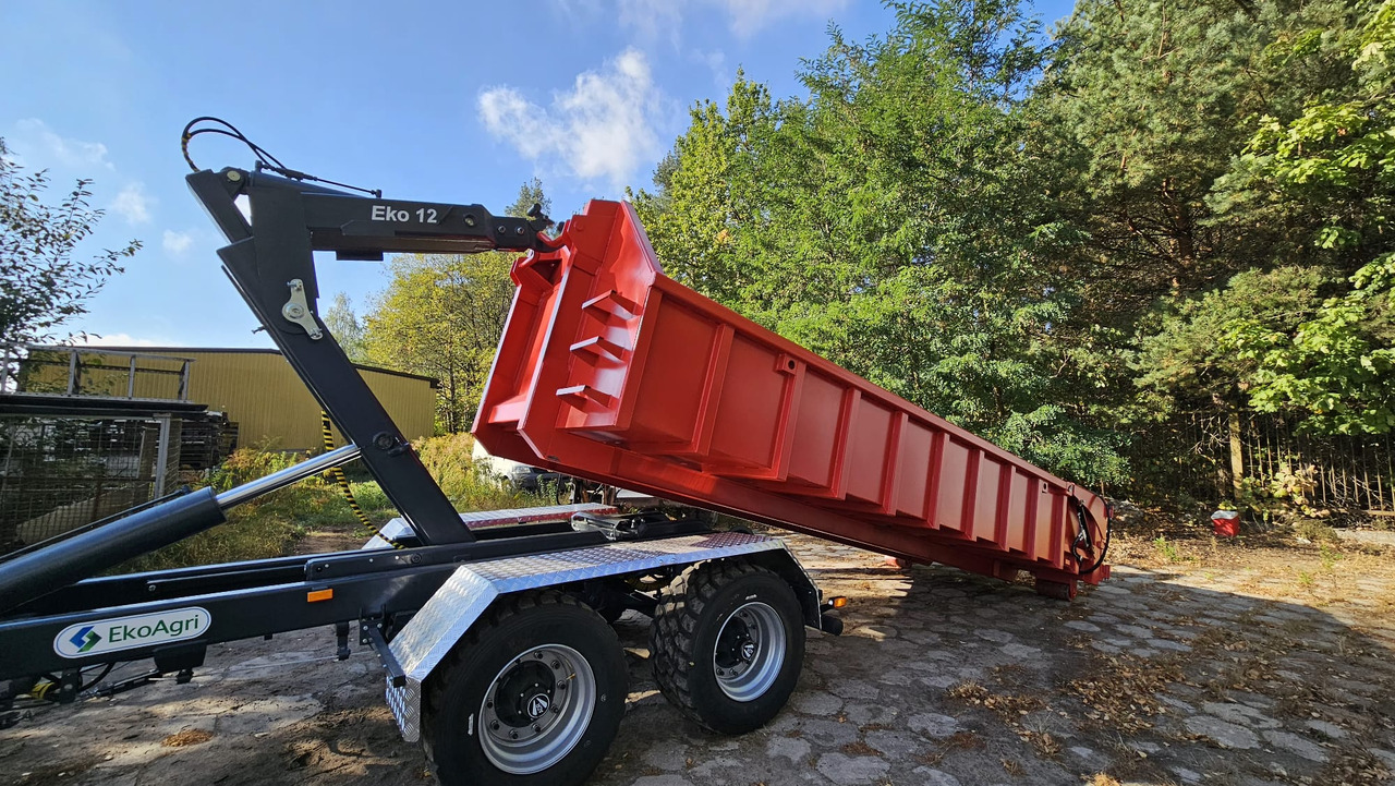 EkoAgri Hakenliftanhänger / Hooklift trailer / Remorque porte caisson / Remolque con gancho / Rimorchio a gancio / Przyczepa hakowa 12 t - Ρυμούλκα για τρακτέρ: φωτογραφία 1 EkoAgri Hakenliftanhänger / Hooklift trailer / Remorque porte caisson / Remolque con gancho / Rimorchio a gancio / Przyczepa hakowa 12 t - Ρυμούλκα για τρακτέρ: φωτογραφία 1