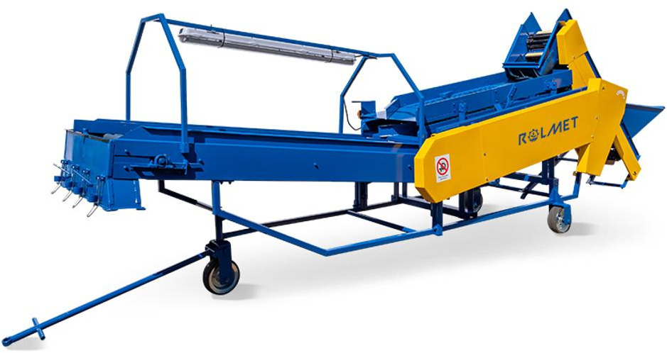 ROLMET Kartoffelsortierer / Potato sorting machine / Trieuse de pomme de terre / Selezionatrice per patate / Clasificador de patatas / Картофелесортировочная машина / Sortownik do ziemniaków M614/2 - Μηχάνημα πατάτας: φωτογραφία 3 ROLMET Kartoffelsortierer / Potato sorting machine / Trieuse de pomme de terre / Selezionatrice per patate / Clasificador de patatas / Картофелесортировочная машина / Sortownik do ziemniaków M614/2 - Μηχάνημα πατάτας: φωτογραφία 3