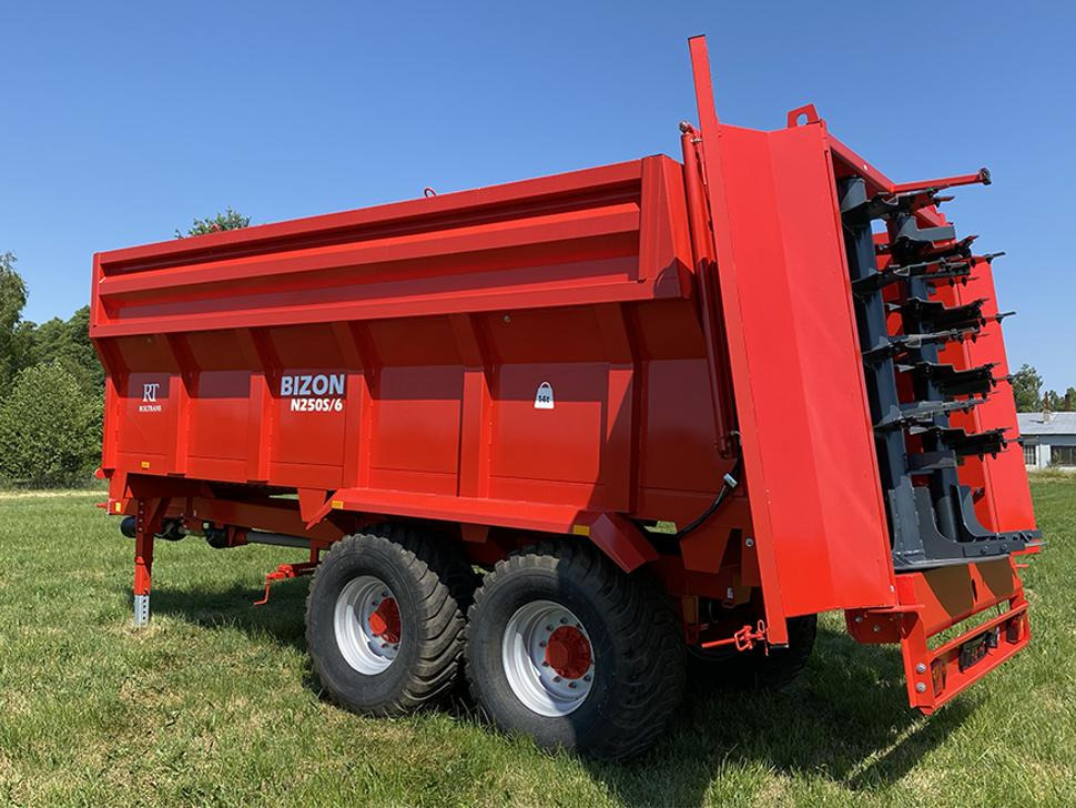 Roltrans Miststreuer / Manure spreader / Epandeur à fumier / Spandiletame / Разбрасыватель органических удобрений / Rozrzutnik obornika N205S/6 BIZON 14 t - Κοπροδιανομέας: φωτογραφία 5 Roltrans Miststreuer / Manure spreader / Epandeur à fumier / Spandiletame / Разбрасыватель органических удобрений / Rozrzutnik obornika N205S/6 BIZON 14 t - Κοπροδιανομέας: φωτογραφία 5