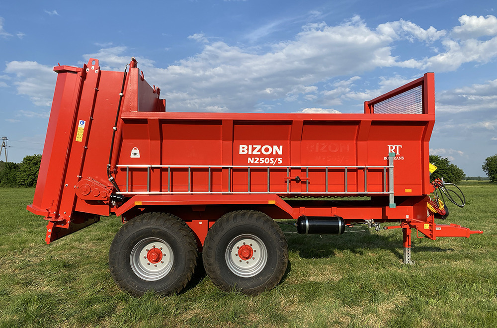 Roltrans Miststreuer / Manure spreader / Epandeur à fumier / Spandiletame / Разбрасыватель органических удобрений / Rozrzutnik obornika N250S/5 10 t - Κοπροδιανομέας: φωτογραφία 3 Roltrans Miststreuer / Manure spreader / Epandeur à fumier / Spandiletame / Разбрасыватель органических удобрений / Rozrzutnik obornika N250S/5 10 t - Κοπροδιανομέας: φωτογραφία 3