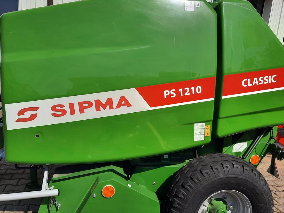 SIPMA Rundballenpresse / Round baler / Ballenpresse / Presse à balles / Rotoempacadora / Пресс-подборщик/ Prasa belująca stałokomorowa PS 1210 - Χορτοδετική μηχανή στρόγγυλης μπάλας: φωτογραφία 4 SIPMA Rundballenpresse / Round baler / Ballenpresse / Presse à balles / Rotoempacadora / Пресс-подборщик/ Prasa belująca stałokomorowa PS 1210 - Χορτοδετική μηχανή στρόγγυλης μπάλας: φωτογραφία 4