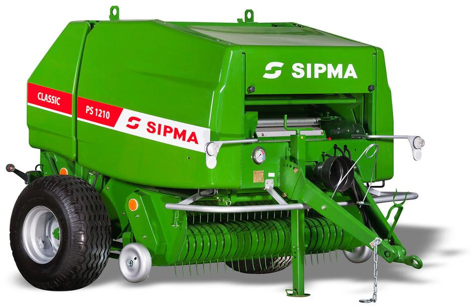 SIPMA Rundballenpresse / Round baler / Ballenpresse / Presse à balles / Rotoempacadora / Пресс-подборщик/ Prasa belująca stałokomorowa PS 1210 - Χορτοδετική μηχανή στρόγγυλης μπάλας: φωτογραφία 1 SIPMA Rundballenpresse / Round baler / Ballenpresse / Presse à balles / Rotoempacadora / Пресс-подборщик/ Prasa belująca stałokomorowa PS 1210 - Χορτοδετική μηχανή στρόγγυλης μπάλας: φωτογραφία 1