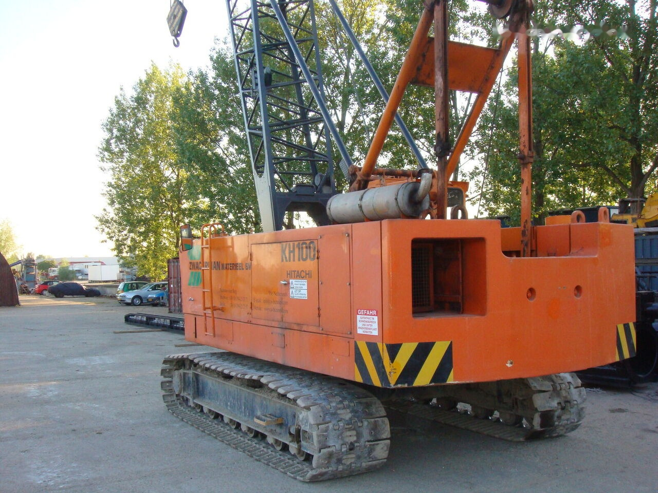Hitachi KH 100 - Ερπυστριοφόρος γερανός: φωτογραφία 4 Hitachi KH 100 - Ερπυστριοφόρος γερανός: φωτογραφία 4
