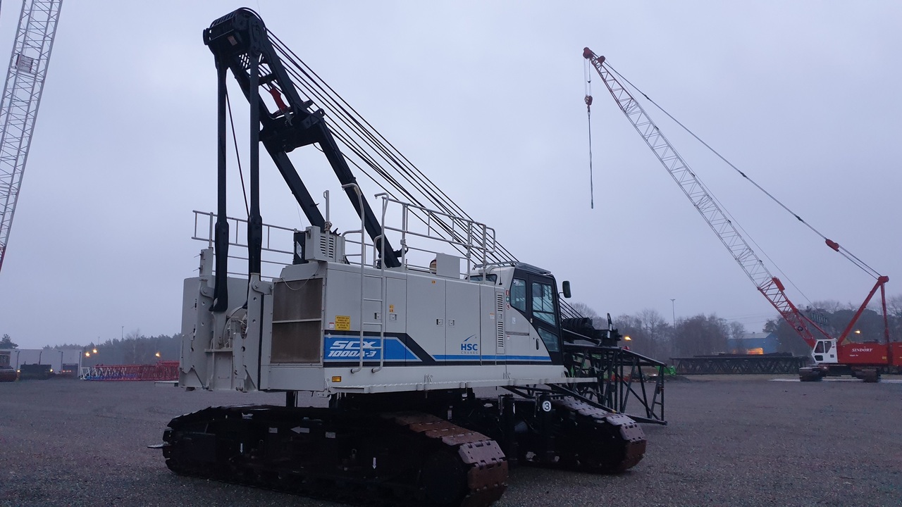 Hitachi-Sumitomo SCX 1000A-3 - Ερπυστριοφόρος γερανός: φωτογραφία 4 Hitachi-Sumitomo SCX 1000A-3 - Ερπυστριοφόρος γερανός: φωτογραφία 4