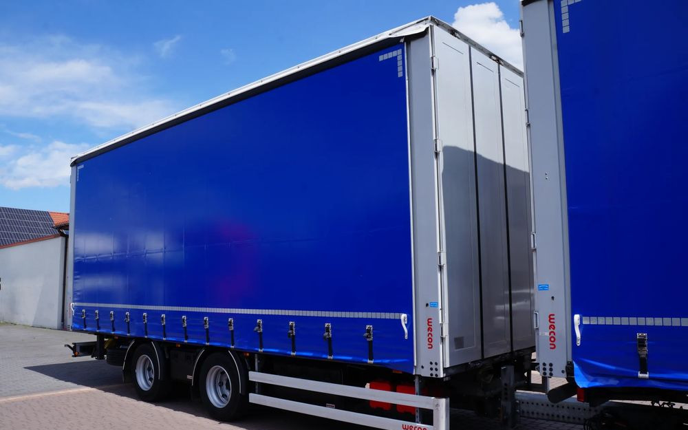 DAF XF 480 EURO 6 ZESTAW TANDEM PRZEJAZDOWY 120 M3 7,7 M + 7,7 M WECON - Φορτηγό μουσαμάς: φωτογραφία 4 DAF XF 480 EURO 6 ZESTAW TANDEM PRZEJAZDOWY 120 M3 7,7 M + 7,7 M WECON - Φορτηγό μουσαμάς: φωτογραφία 4