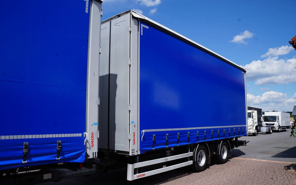 DAF XF 480 EURO 6 ZESTAW TANDEM PRZEJAZDOWY 120 M3 7,7 M + 7,7 M WECON - Φορτηγό μουσαμάς: φωτογραφία 5 DAF XF 480 EURO 6 ZESTAW TANDEM PRZEJAZDOWY 120 M3 7,7 M + 7,7 M WECON - Φορτηγό μουσαμάς: φωτογραφία 5