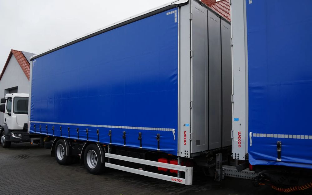 DAF XF 480 EURO 6 ZESTAW TANDEM PRZEJAZDOWY 120 M3 7,7 M + 7,7 M WECON - Φορτηγό μουσαμάς: φωτογραφία 3 DAF XF 480 EURO 6 ZESTAW TANDEM PRZEJAZDOWY 120 M3 7,7 M + 7,7 M WECON - Φορτηγό μουσαμάς: φωτογραφία 3
