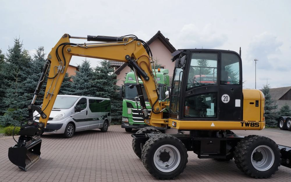 Terex TW 85 Koparka kołowa Sprowadzona silnik DEUTZ Stan Wzorowy - Τροχοφόρος εκσκαφέας: φωτογραφία 2 Terex TW 85 Koparka kołowa Sprowadzona silnik DEUTZ Stan Wzorowy - Τροχοφόρος εκσκαφέας: φωτογραφία 2