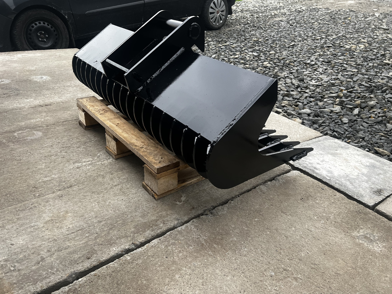 Łyżka skarpowa ażurowa, grabie 120cm 2,6-3,5t - Κουβάς για εκσκαφέα για Κουβάς για εκσκαφέα: φωτογραφία 4 Łyżka skarpowa ażurowa, grabie 120cm 2,6-3,5t - Κουβάς για εκσκαφέα για Κουβάς για εκσκαφέα: φωτογραφία 4