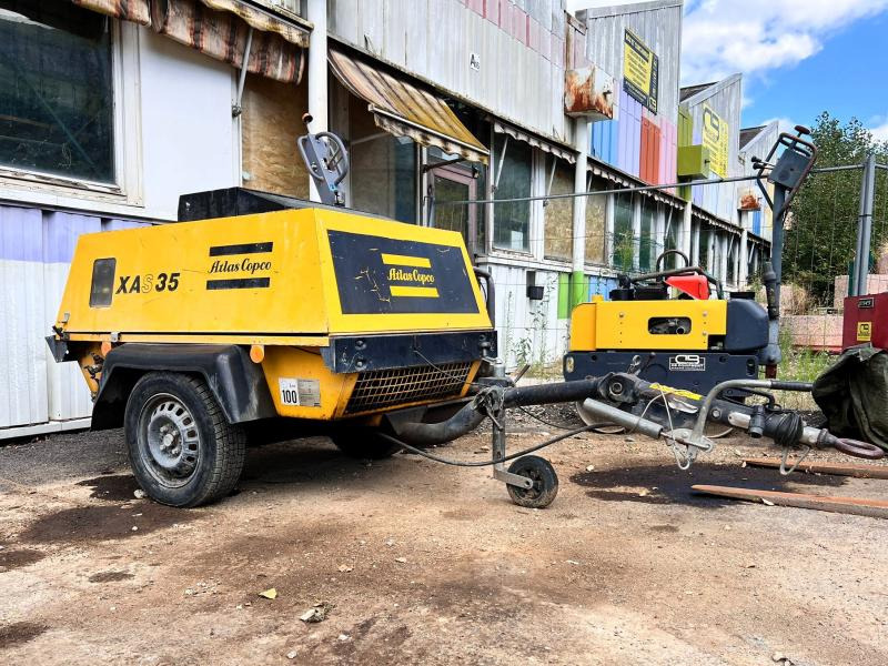 Atlas copco XAS 35 COMPRESSEUR 9BAR SUR REMORQUE (NET DE TVA) - Αεροσυμπιεστής: φωτογραφία 2 Atlas copco XAS 35 COMPRESSEUR 9BAR SUR REMORQUE (NET DE TVA) - Αεροσυμπιεστής: φωτογραφία 2