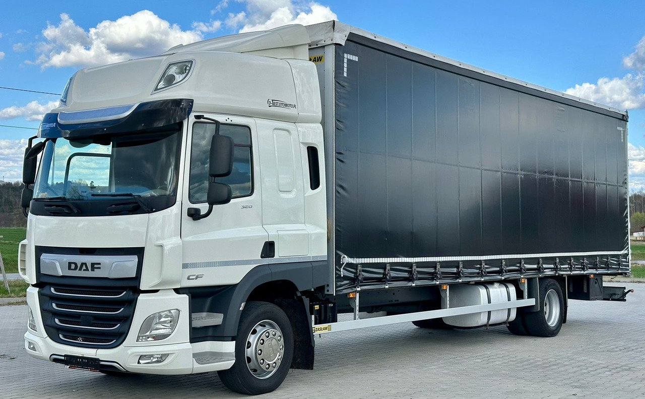 DAF CF 320 / FIRANKA / 23 EUROPALET / SYPIALKA / AUTOMAT / JAK NOWY / 2021 ROK - Φορτηγό μουσαμάς: φωτογραφία 2 DAF CF 320 / FIRANKA / 23 EUROPALET / SYPIALKA / AUTOMAT / JAK NOWY / 2021 ROK - Φορτηγό μουσαμάς: φωτογραφία 2