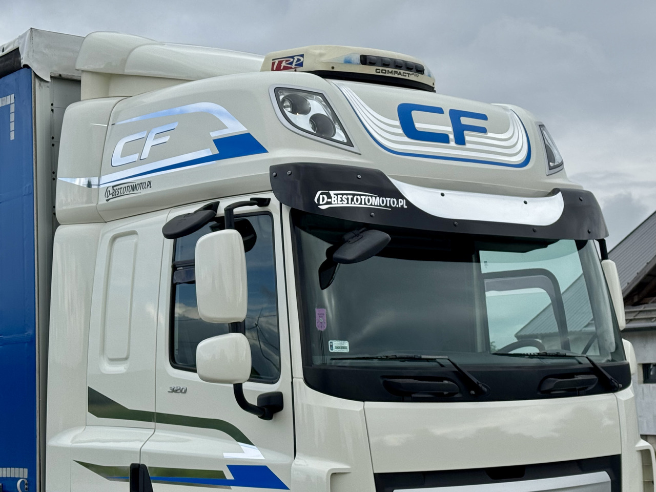 Φορτηγό μουσαμάς DAF CF 320 / FIRANKA / 24 EUROPALETY / SYPIALKA / AUTOMAT / KLIMA POSTOJOWA / 2017 ROK: φωτογραφία 11