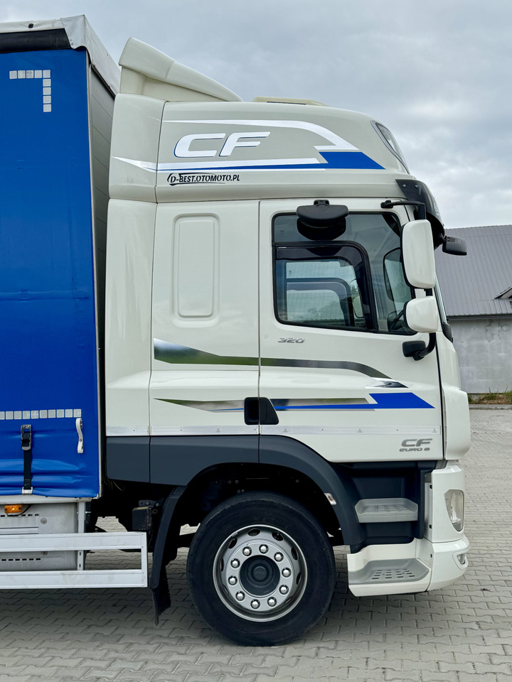 Φορτηγό μουσαμάς DAF CF 320 / FIRANKA / 24 EUROPALETY / SYPIALKA / AUTOMAT / KLIMA POSTOJOWA / 2017 ROK: φωτογραφία 10