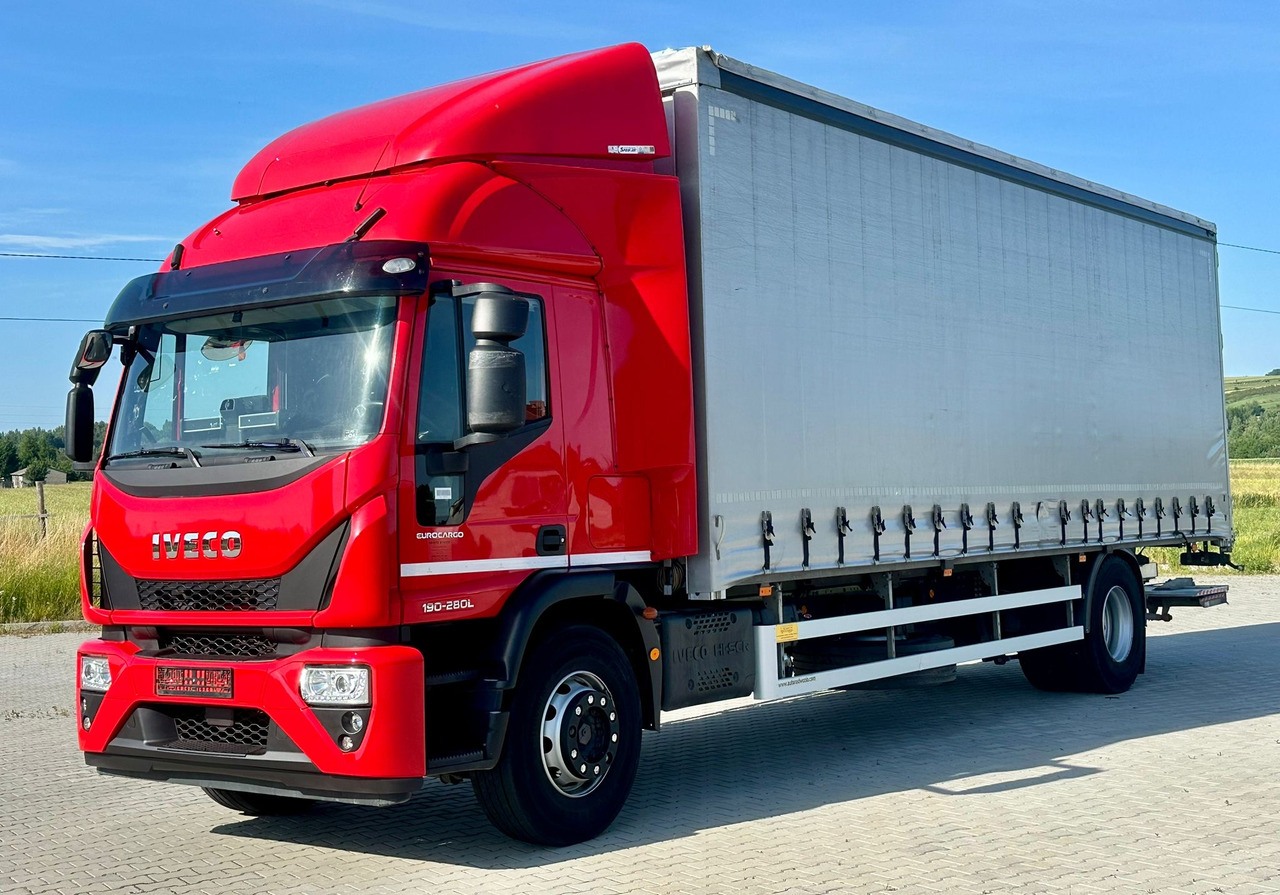 IVECO EUROCARGO 180-280 / FIRANKA / WINDA / 20 PALET / 80 TYŚ KM / 2023 ROK / 9 223 KG ŁADOWNOŚ - Φορτηγό μουσαμάς: φωτογραφία 2 IVECO EUROCARGO 180-280 / FIRANKA / WINDA / 20 PALET / 80 TYŚ KM / 2023 ROK / 9 223 KG ŁADOWNOŚ - Φορτηγό μουσαμάς: φωτογραφία 2