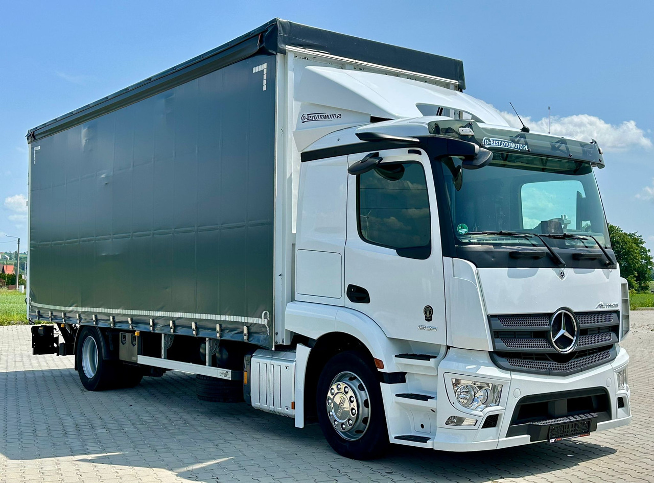 MERCEDES-BENZ ACTROS 1833 / FIRANKA / WINDA / 18 PALET / AUTOMAT / 310 TYS KM / DUŻY SILNIK / 2020 ROK / SYPIALKA - Φορτηγό μουσαμάς: φωτογραφία 1 MERCEDES-BENZ ACTROS 1833 / FIRANKA / WINDA / 18 PALET / AUTOMAT / 310 TYS KM / DUŻY SILNIK / 2020 ROK / SYPIALKA - Φορτηγό μουσαμάς: φωτογραφία 1