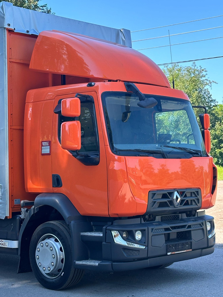 RENAULT D 18 / 280 / FIRANKA / WINDA / 8.6 M DŁUGOŚCI / 21 EUROPALET / NOWE OPONY / ŁADOWNOŚĆ 9.380 KG / AUTOMAT / SERWISOWANA / SPROWADZONA - Φορτηγό μουσαμάς: φωτογραφία 4 RENAULT D 18 / 280 / FIRANKA / WINDA / 8.6 M DŁUGOŚCI / 21 EUROPALET / NOWE OPONY / ŁADOWNOŚĆ 9.380 KG / AUTOMAT / SERWISOWANA / SPROWADZONA - Φορτηγό μουσαμάς: φωτογραφία 4