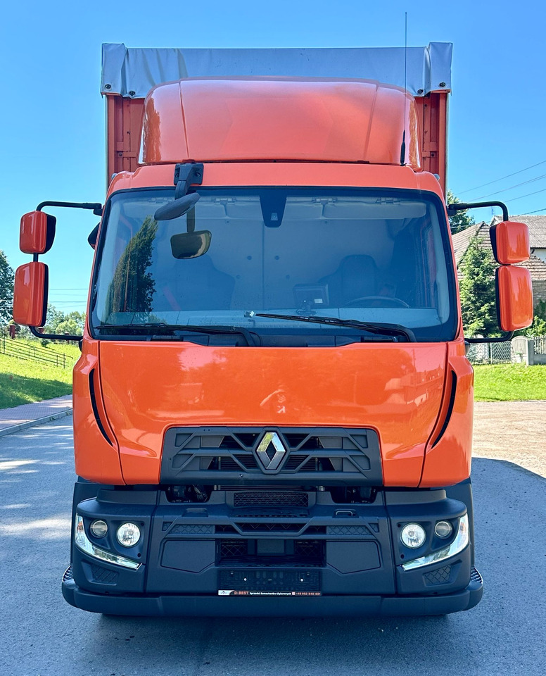 RENAULT D 18 / 280 / FIRANKA / WINDA / 8.6 M DŁUGOŚCI / 21 EUROPALET / NOWE OPONY / ŁADOWNOŚĆ 9.380 KG / AUTOMAT / SERWISOWANA / SPROWADZONA - Φορτηγό μουσαμάς: φωτογραφία 5 RENAULT D 18 / 280 / FIRANKA / WINDA / 8.6 M DŁUGOŚCI / 21 EUROPALET / NOWE OPONY / ŁADOWNOŚĆ 9.380 KG / AUTOMAT / SERWISOWANA / SPROWADZONA - Φορτηγό μουσαμάς: φωτογραφία 5