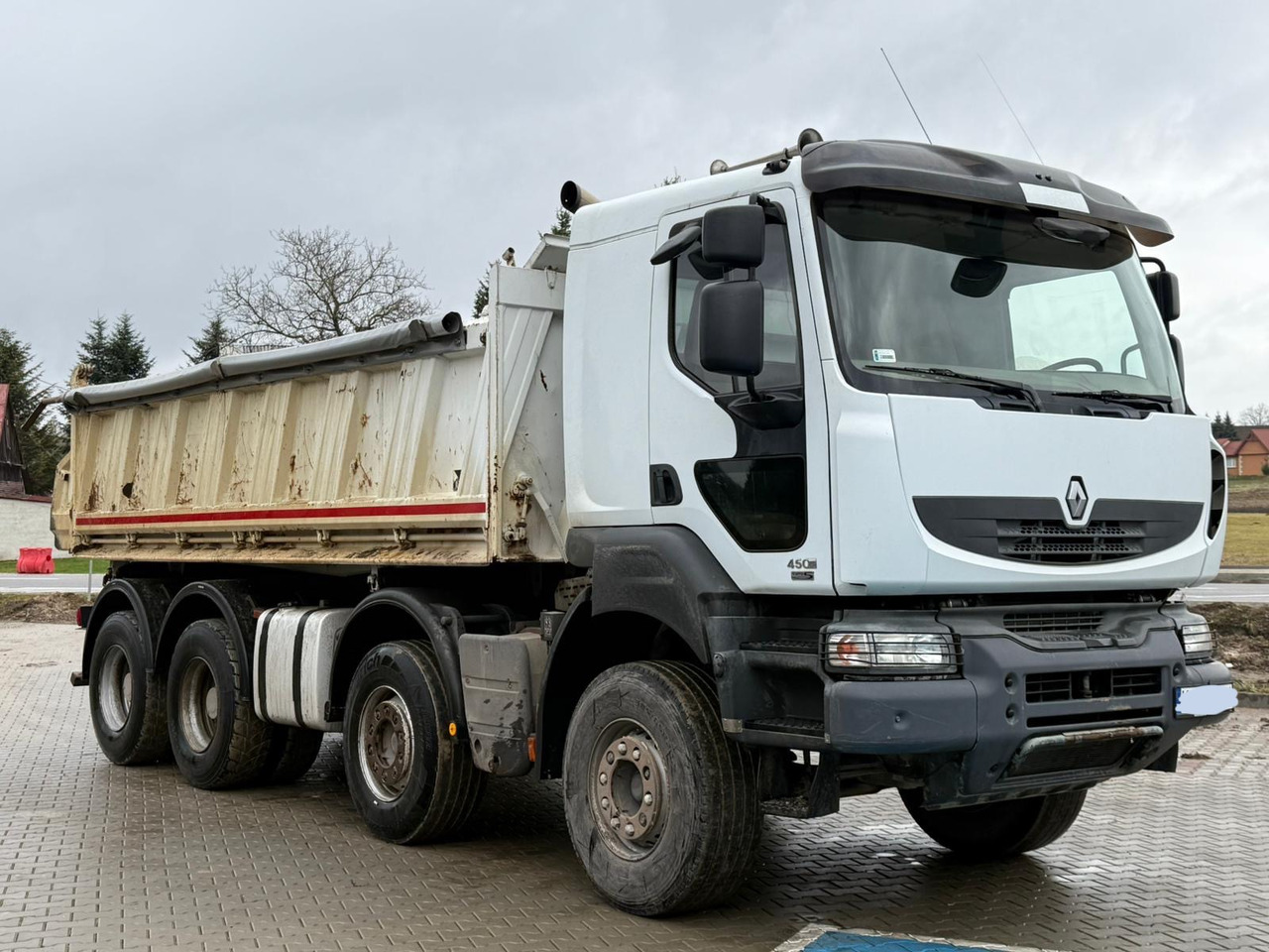 RENAULT KERAX 450 DXI / WYWROTKA / 8X4 / 3 STRONNA / MEILLER / EURO 5 - Φορτηγό ανατρεπόμενο: φωτογραφία 1 RENAULT KERAX 450 DXI / WYWROTKA / 8X4 / 3 STRONNA / MEILLER / EURO 5 - Φορτηγό ανατρεπόμενο: φωτογραφία 1