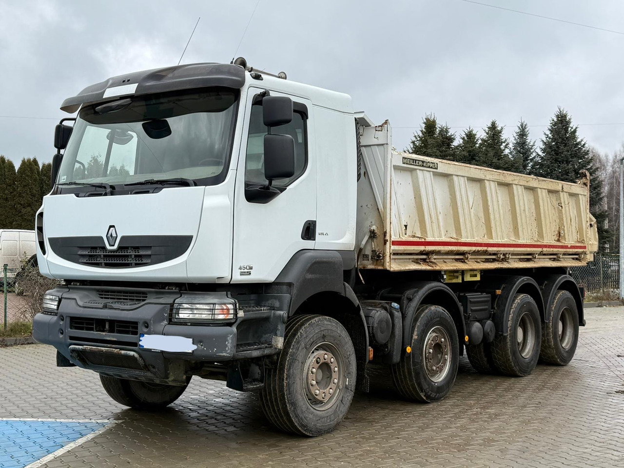 RENAULT KERAX 450 DXI / WYWROTKA / 8X4 / 3 STRONNA / MEILLER / EURO 5 - Φορτηγό ανατρεπόμενο: φωτογραφία 2 RENAULT KERAX 450 DXI / WYWROTKA / 8X4 / 3 STRONNA / MEILLER / EURO 5 - Φορτηγό ανατρεπόμενο: φωτογραφία 2