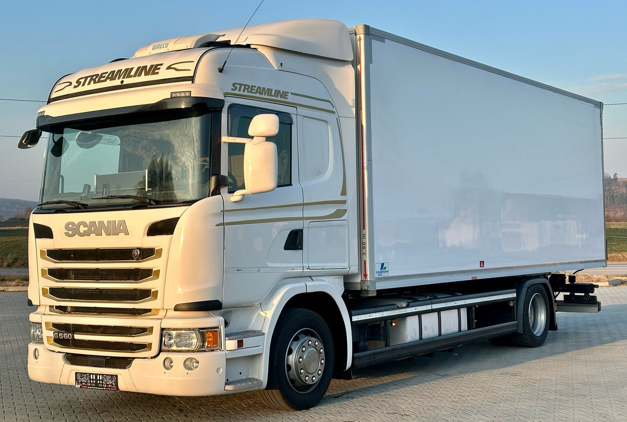 SCANIA G360 / IZOTERMA / 6.8 M DŁUGOŚCI / AUTOMAT / CAŁA NA PODUSZKACH / KLIMA POSTOJOWA / ELEKTRYCZNA ROLETA TYŁ / SYPIALKA - Φορτηγό ισοθερμικό: φωτογραφία 2 SCANIA G360 / IZOTERMA / 6.8 M DŁUGOŚCI / AUTOMAT / CAŁA NA PODUSZKACH / KLIMA POSTOJOWA / ELEKTRYCZNA ROLETA TYŁ / SYPIALKA - Φορτηγό ισοθερμικό: φωτογραφία 2