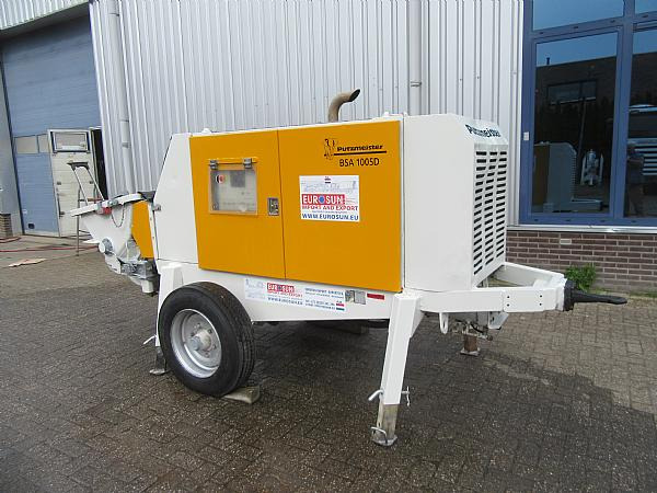 2013 PUTZMEISTER BSA 1005 D - concrete pump - Σταθερή αντλία σκυροδέματος: φωτογραφία 1 2013 PUTZMEISTER BSA 1005 D - concrete pump - Σταθερή αντλία σκυροδέματος: φωτογραφία 1