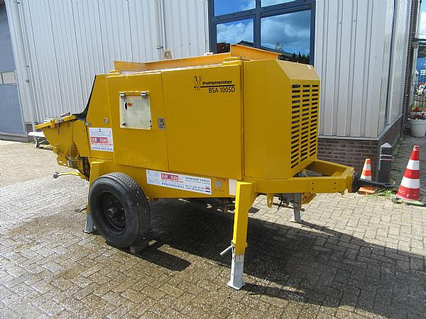 2014 PUTZMEISTER BSA 1005 DC- concrete pump. - Σταθερή αντλία σκυροδέματος: φωτογραφία 2 2014 PUTZMEISTER BSA 1005 DC- concrete pump. - Σταθερή αντλία σκυροδέματος: φωτογραφία 2