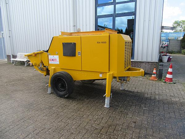 2014 PUTZMEISTER BSA 1005 DC- concrete pump. - Σταθερή αντλία σκυροδέματος: φωτογραφία 2 2014 PUTZMEISTER BSA 1005 DC- concrete pump. - Σταθερή αντλία σκυροδέματος: φωτογραφία 2