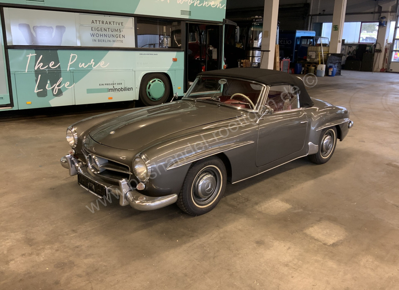 Mercedes-Benz 190 SL - Αυτοκίνητο: φωτογραφία 2 Mercedes-Benz 190 SL - Αυτοκίνητο: φωτογραφία 2