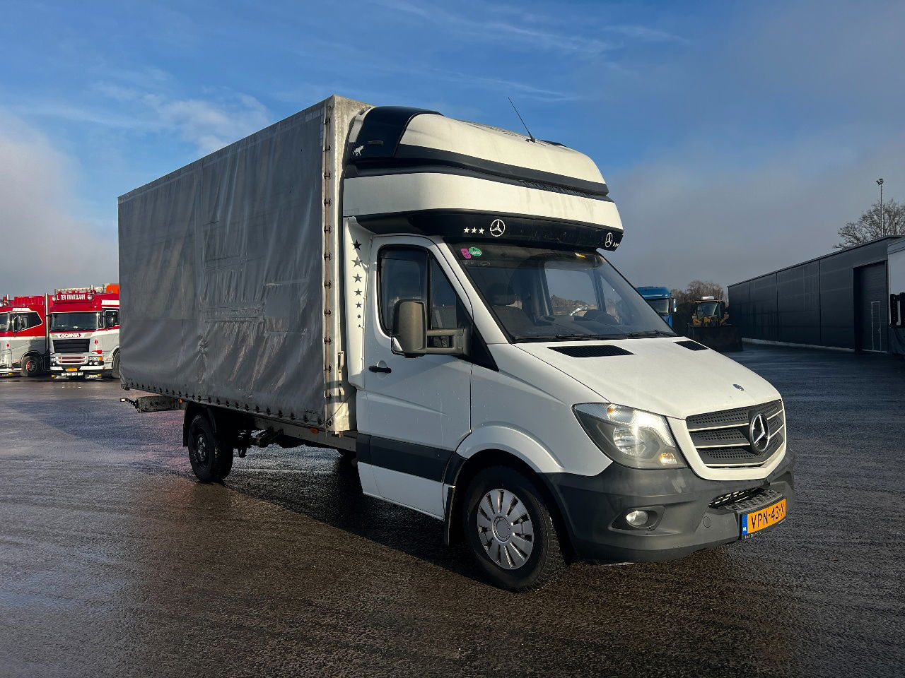 Mercedes-Benz Sprinter 316 Euro 6, Manual - Επαγγελματικό αυτοκίνητο με μουσαμά: φωτογραφία 2 Mercedes-Benz Sprinter 316 Euro 6, Manual - Επαγγελματικό αυτοκίνητο με μουσαμά: φωτογραφία 2
