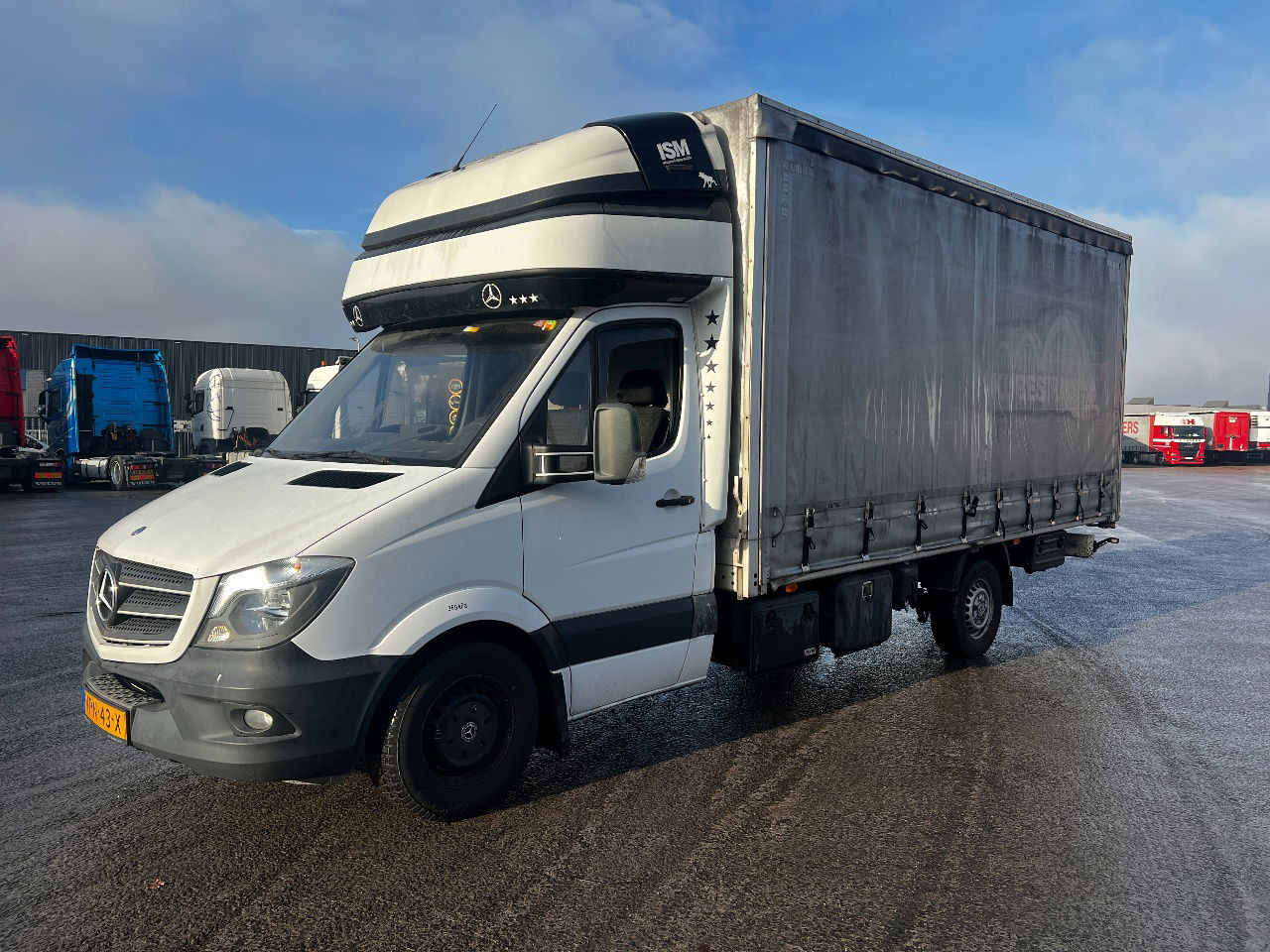 Mercedes-Benz Sprinter 316 Euro 6, Manual - Επαγγελματικό αυτοκίνητο με μουσαμά: φωτογραφία 1 Mercedes-Benz Sprinter 316 Euro 6, Manual - Επαγγελματικό αυτοκίνητο με μουσαμά: φωτογραφία 1