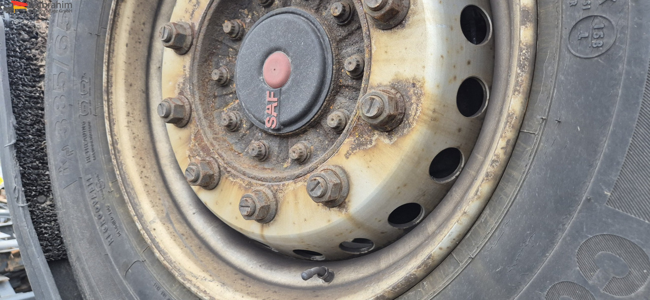 Ρυμούλκα μεταφοράς εμπορευματοκιβωτίων/ Κινητό αμάξωμα Krone AZ 3x vorhanden SAF Achsen, fertig gestapelt: φωτογραφία 9