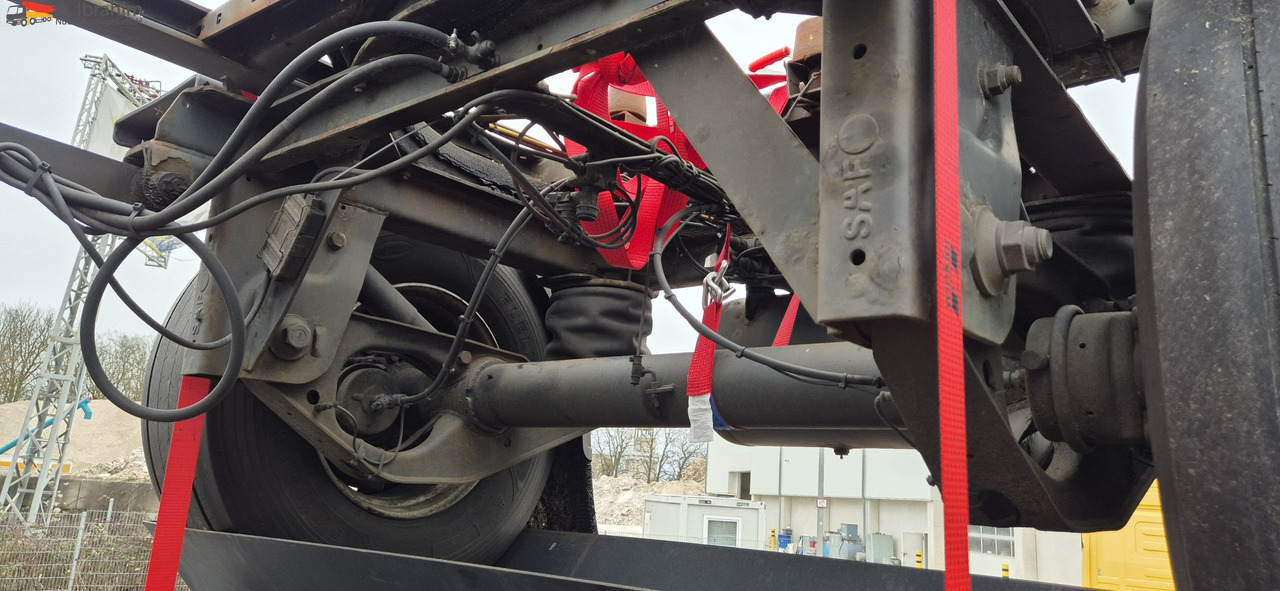 Ρυμούλκα μεταφοράς εμπορευματοκιβωτίων/ Κινητό αμάξωμα Krone AZ 3x vorhanden SAF Achsen, fertig gestapelt: φωτογραφία 12