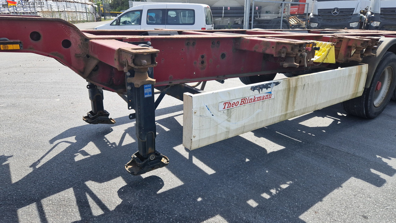 Επικαθήμενο μεταφοράς εμπορευματοκιβωτίων/ Κινητό αμάξωμα Krone SD Containerchassis 2x 20, 30, 40 ft deutscher Auflieger, ausziehbar: φωτογραφία 11 Επικαθήμενο μεταφοράς εμπορευματοκιβωτίων/ Κινητό αμάξωμα Krone SD Containerchassis 2x 20, 30, 40 ft deutscher Auflieger, ausziehbar: φωτογραφία 11