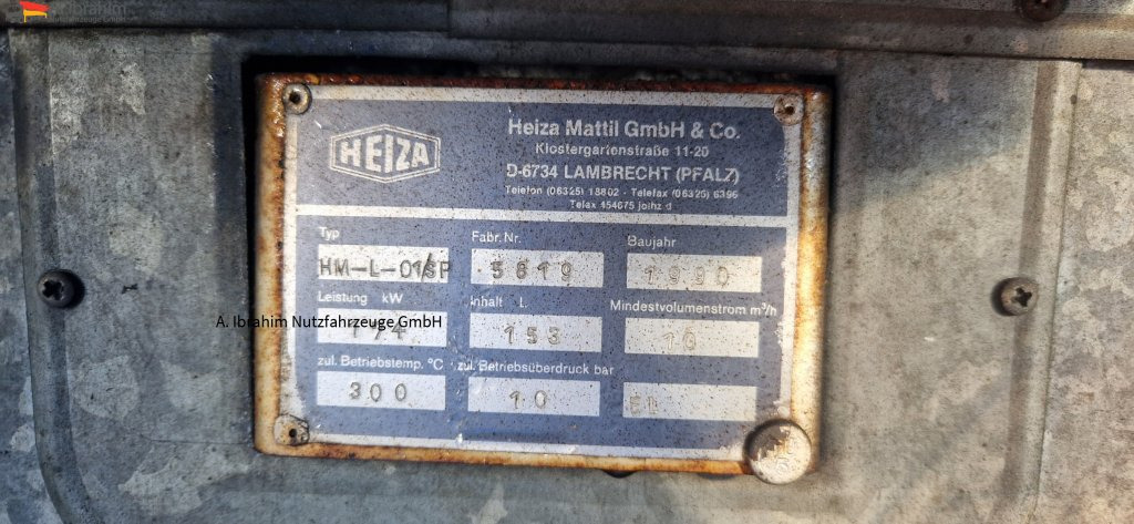 Φορτηγό βυτιοφόρο MAN TGA Asphaltspritze Schäfer: φωτογραφία 13