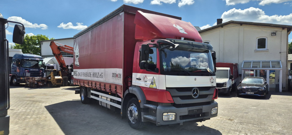 Φορτηγό μουσαμάς Mercedes-Benz 1829L Staplerhalterung, , Schiebeplane: φωτογραφία 9