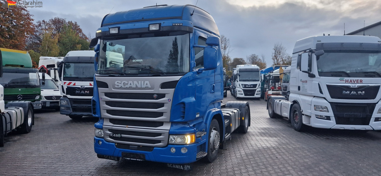 Scania R 480 Retarder, Klima, Zustand gut PTO für Kompressor - Τράκτορας: φωτογραφία 1 Scania R 480 Retarder, Klima, Zustand gut PTO für Kompressor - Τράκτορας: φωτογραφία 1