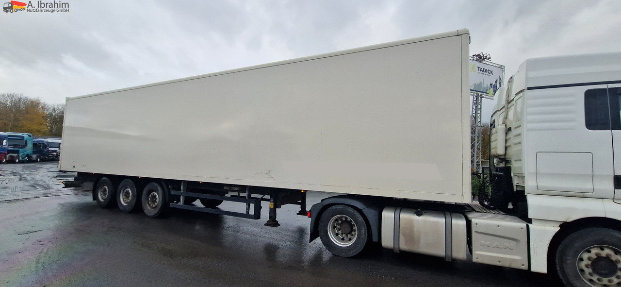 Επικαθήμενο κόφα Spier 3 achs Koffer, Liftachse: φωτογραφία 9