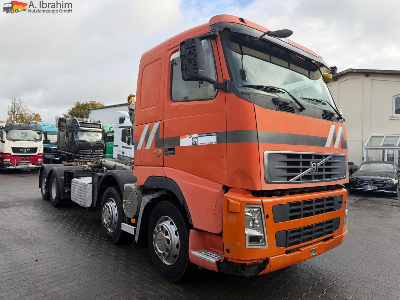 Volvo FH12-420 8x2 Fahrzeugpapiere Schweiz - Φορτηγό φόρτωσης γάντζου: φωτογραφία 1 Volvo FH12-420 8x2 Fahrzeugpapiere Schweiz - Φορτηγό φόρτωσης γάντζου: φωτογραφία 1