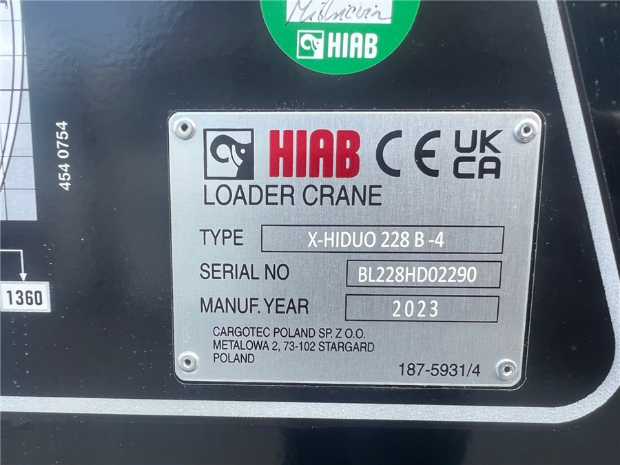 Γερανός παπαγάλος HIAB 228B-4 X-HIDUO: φωτογραφία 8 Γερανός παπαγάλος HIAB 228B-4 X-HIDUO: φωτογραφία 8