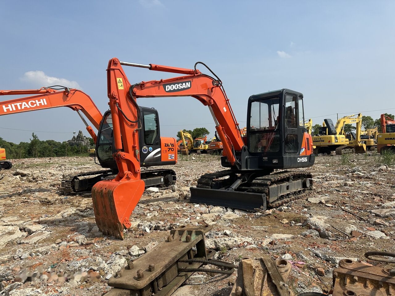 Doosan DH55 - Ερπυστριοφόρος εκσκαφέας: φωτογραφία 5 Doosan DH55 - Ερπυστριοφόρος εκσκαφέας: φωτογραφία 5