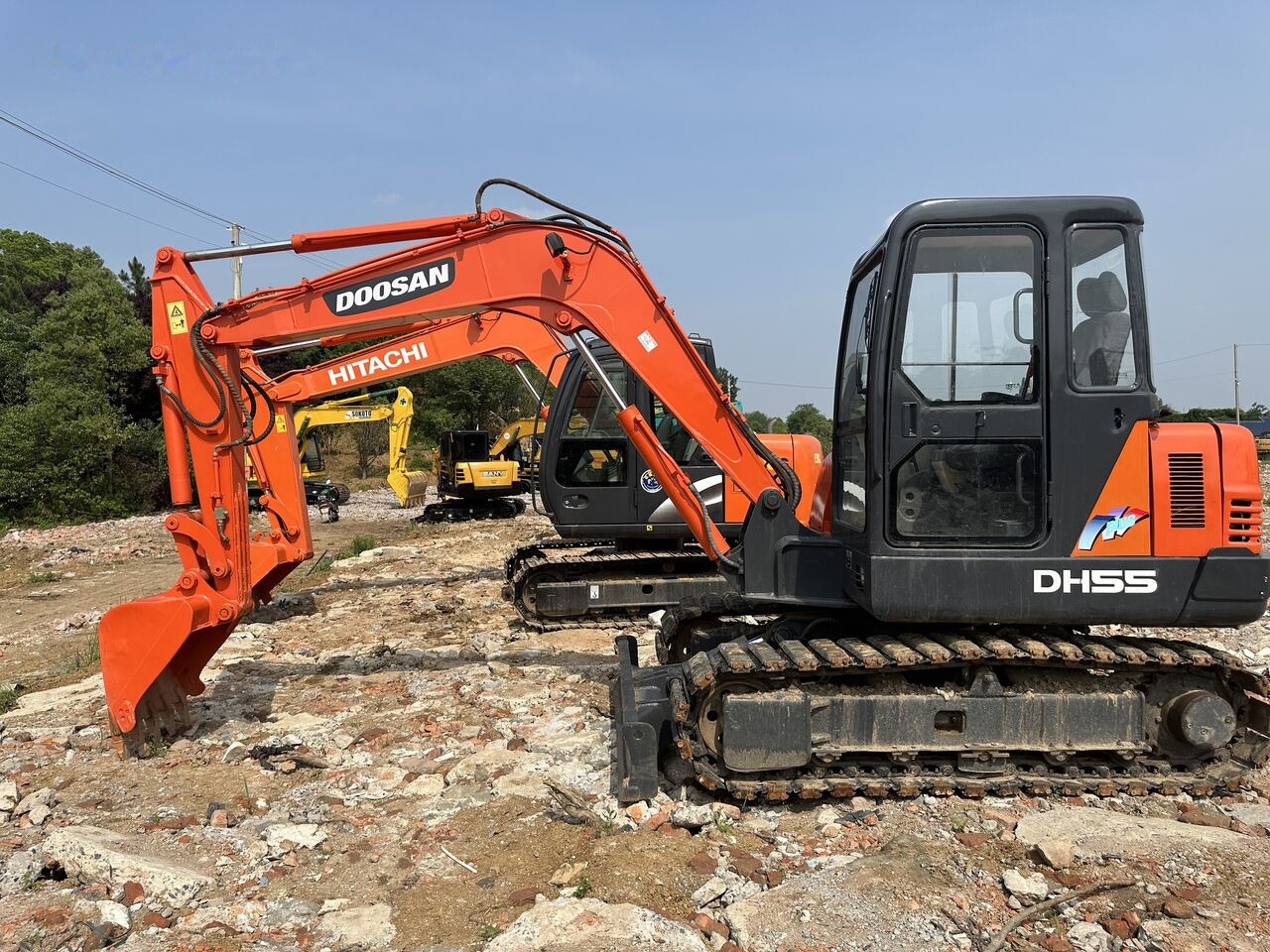 Doosan DH55 - Ερπυστριοφόρος εκσκαφέας: φωτογραφία 1 Doosan DH55 - Ερπυστριοφόρος εκσκαφέας: φωτογραφία 1