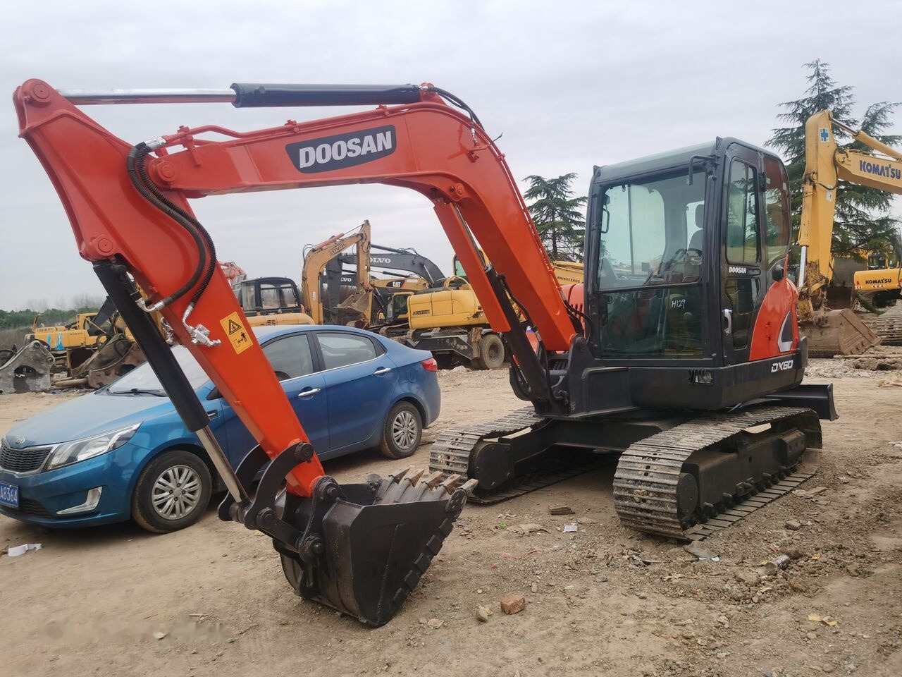 Doosan DX60 - Ερπυστριοφόρος εκσκαφέας: φωτογραφία 1 Doosan DX60 - Ερπυστριοφόρος εκσκαφέας: φωτογραφία 1