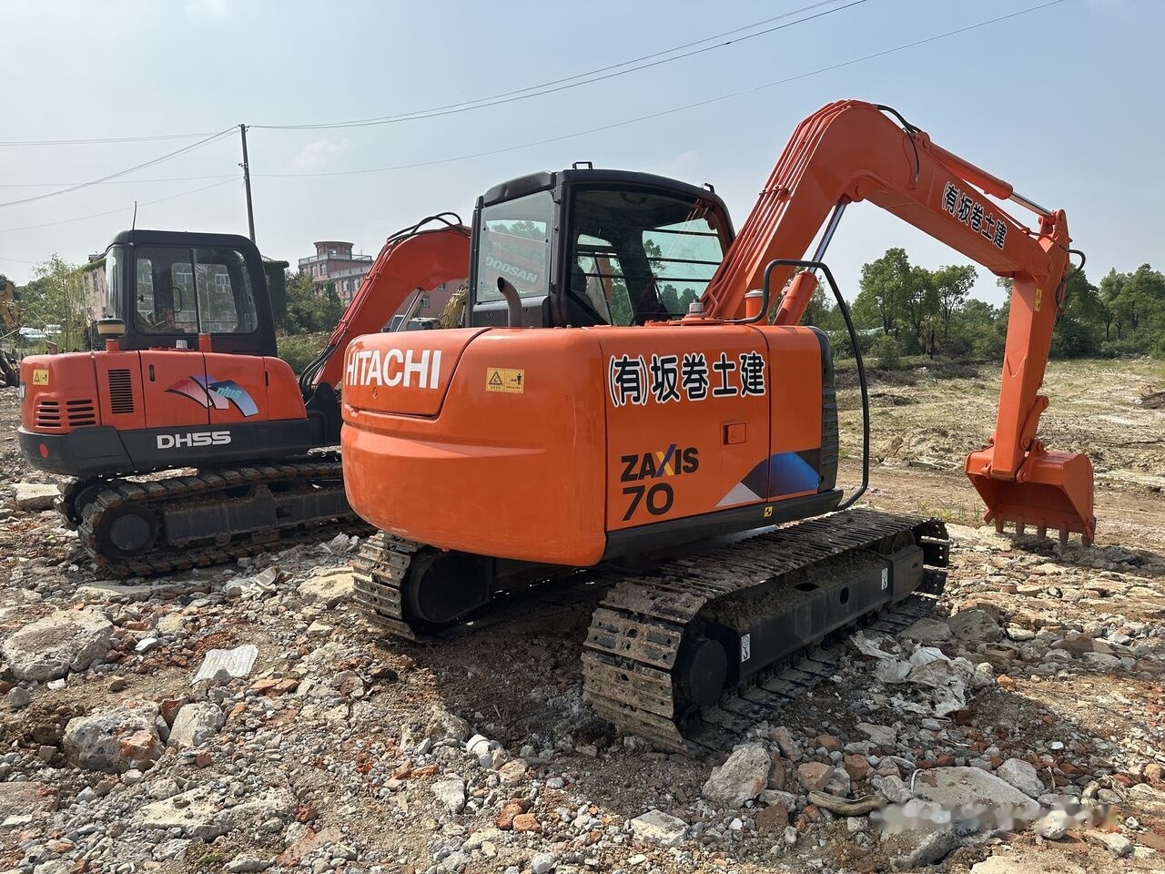 Μίνι εκσκαφέας Hitachi ZX70: φωτογραφία 6