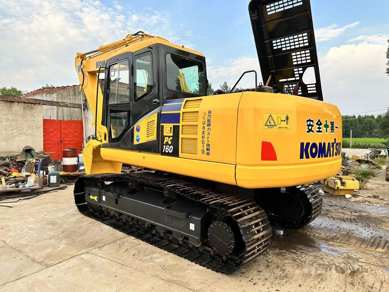 Komatsu PC160 - Ερπυστριοφόρος εκσκαφέας: φωτογραφία 2 Komatsu PC160 - Ερπυστριοφόρος εκσκαφέας: φωτογραφία 2